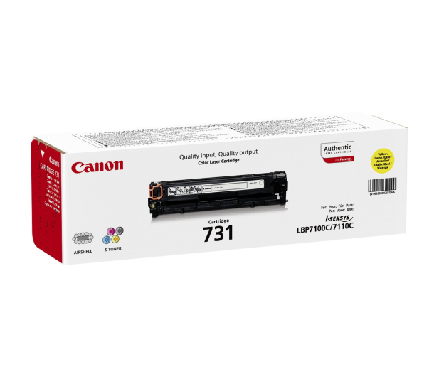 Canon CRG-731Y yellow 1500 stron - 246212 - zdjęcie 2
